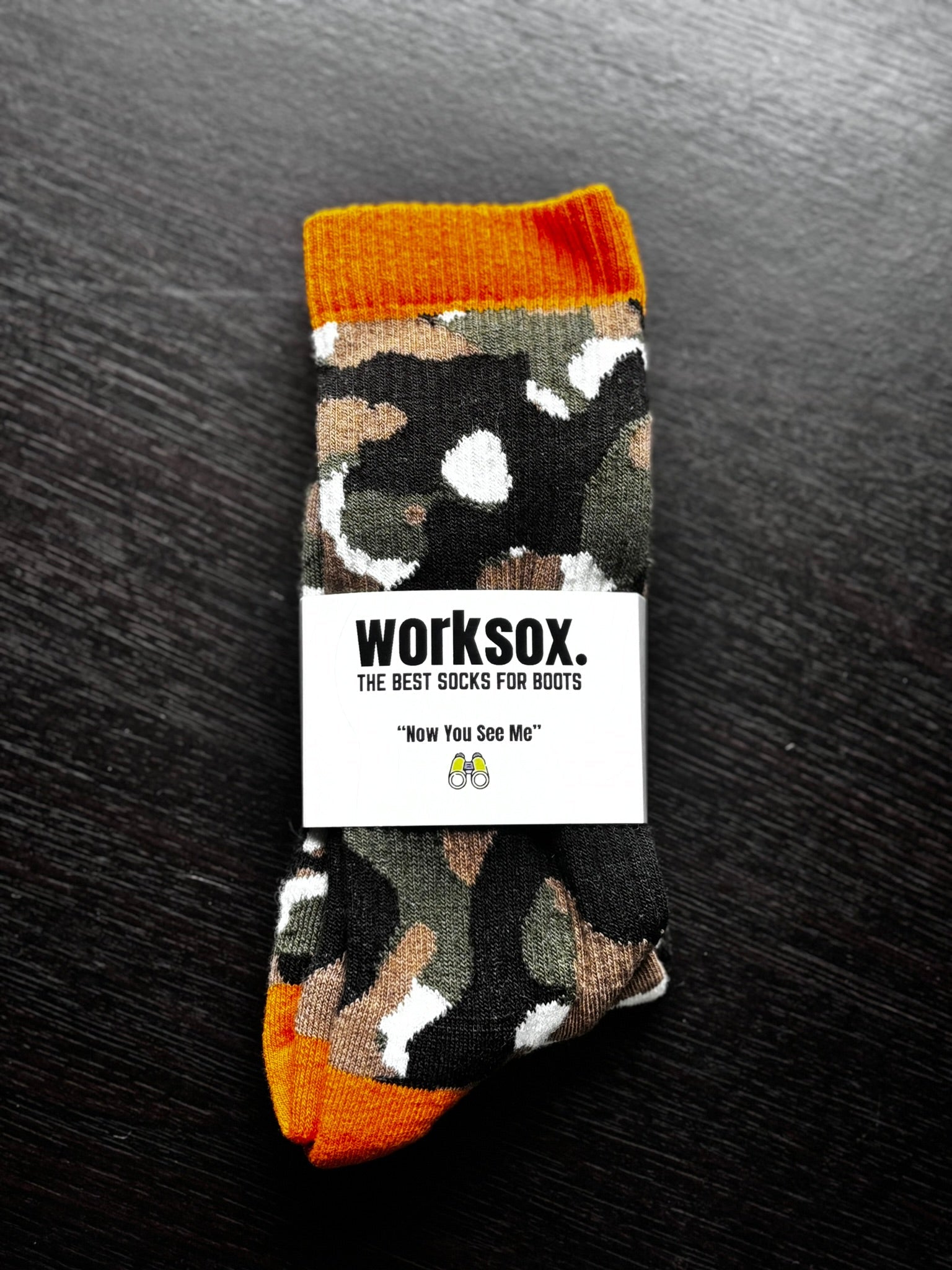 Now You See Me Crew Sock - Work Sox